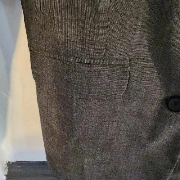 Geoffrey Beene stretch Sport womans blazer gray size 10 - Picture 5 of 8
